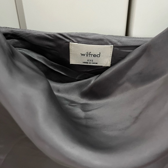 Aritzia Wilfred Only Rushed Slip Dress - Picture 3 of 3